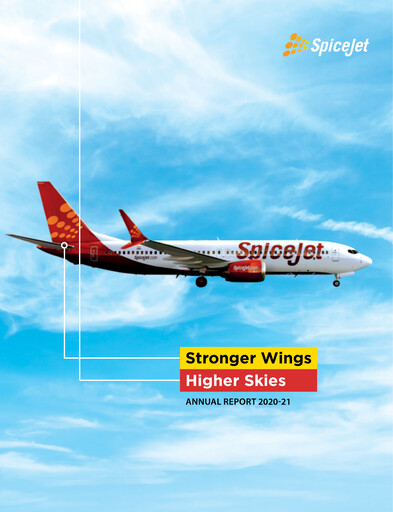 Miniature SpiceJet
 Rapport annuel 2020-2021