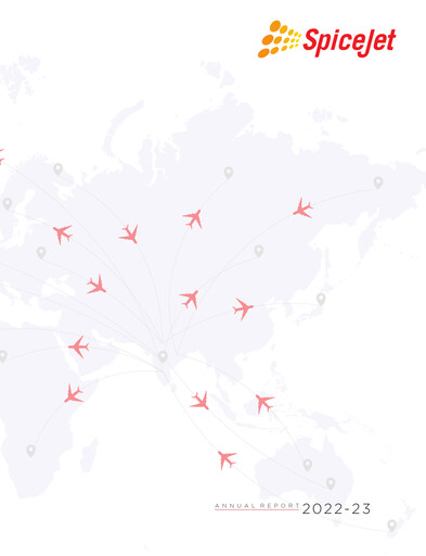 Miniature SpiceJet
 Rapport annuel 2022-2023