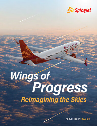 Miniature SpiceJet
 Rapport annuel 2023-2024