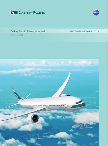 Miniature Cathay Pacific
 Rapport semestriel 2014-h1