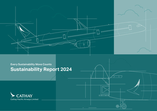 Thumbnail Cathay Pacific
 Sustainability Report 2024