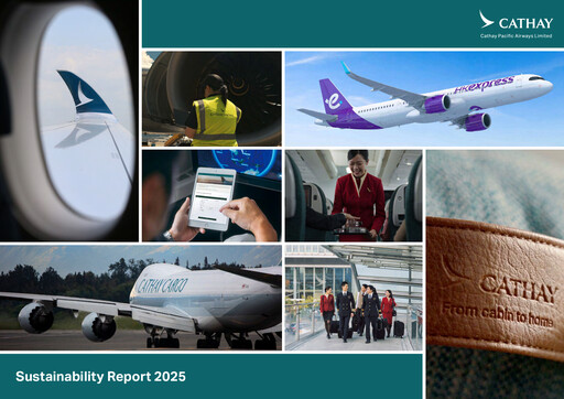Thumbnail Cathay Pacific
 Sustainability Report 2025