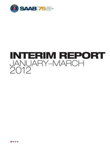 Miniature SAAB AB Rapport trimestriel 2012-q1