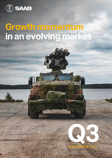 Miniature SAAB AB Rapport trimestriel 2023-q3
