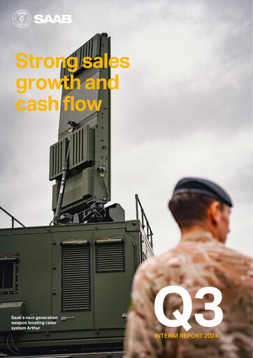 Miniature SAAB AB Rapport trimestriel 2024-q3