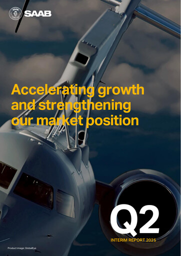 Miniature SAAB AB Rapport trimestriel 2025-q2