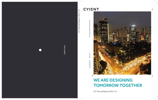 Thumbnail Cyient
 Annual Report 2013-2014