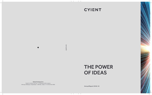 Thumbnail Cyient
 Annual Report 2018-2019