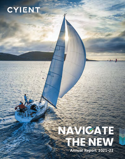 Thumbnail Cyient
 Annual Report 2021-2022