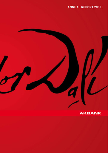 Thumbnail Akbank Annual Report 2008