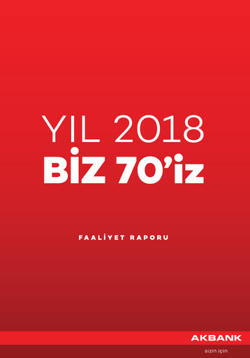 Thumbnail Akbank Annual Report 2018