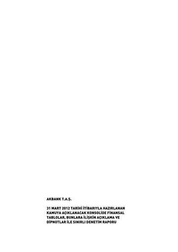 Thumbnail Akbank Quarterly Report 2012-q1