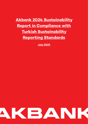 Thumbnail Akbank Sustainability Report 2024