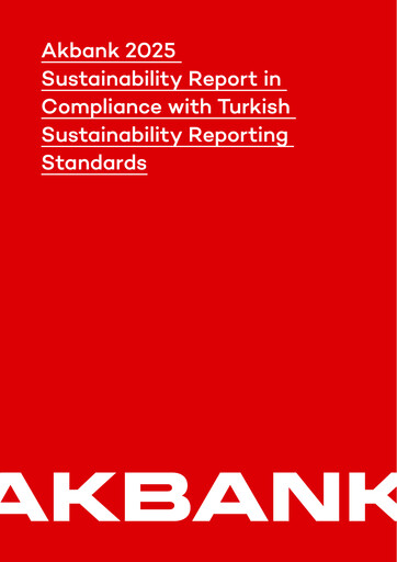 Thumbnail Akbank Sustainability Report 2025