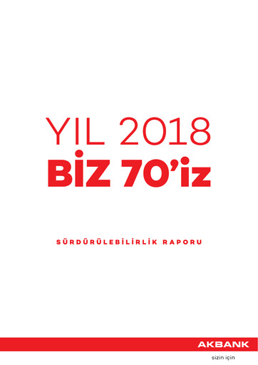 Thumbnail Akbank Sustainability Report 2018