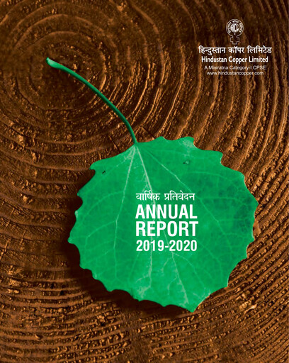 Miniature Hindustan Copper
 Rapport annuel 2019-2020