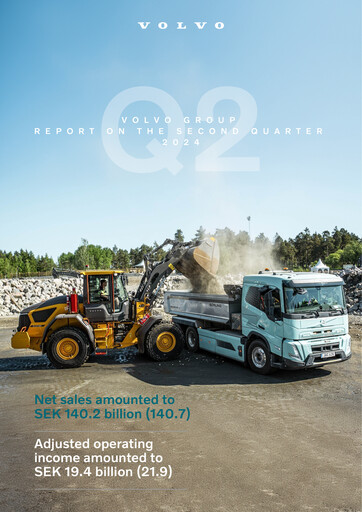 Miniature Volvo Group Rapport trimestriel 2024-h1