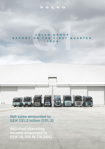 Miniature Volvo Group Rapport trimestriel 2024-q1