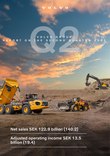 Miniature Volvo Group Rapport trimestriel 2025-h1