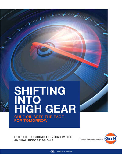 Thumbnail Gulf Oil Lubricants Annual Report 2015-2016