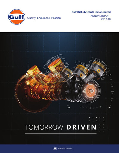 Thumbnail Gulf Oil Lubricants Annual Report 2017-2018