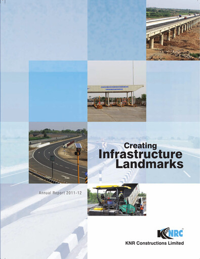 Thumbnail Knr Constructions
 Annual Report 2011-2012