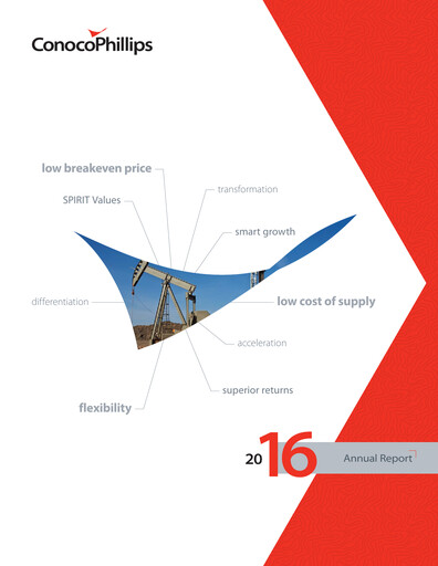 Thumbnail ConocoPhillips Annual Report 2016