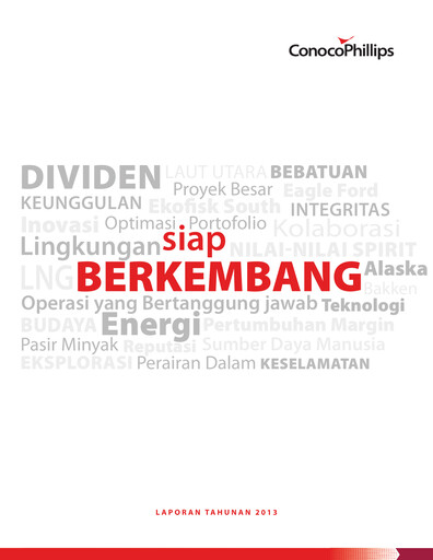 Thumbnail ConocoPhillips Annual Report 2013