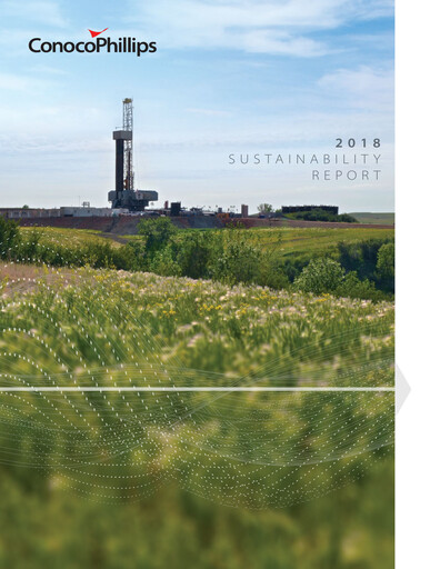 Thumbnail ConocoPhillips Sustainability Report 2018