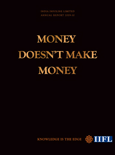 Thumbnail IIFL Finance Annual Report 2009-2010