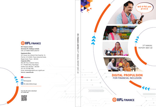 Thumbnail IIFL Finance Annual Report 2021-2022