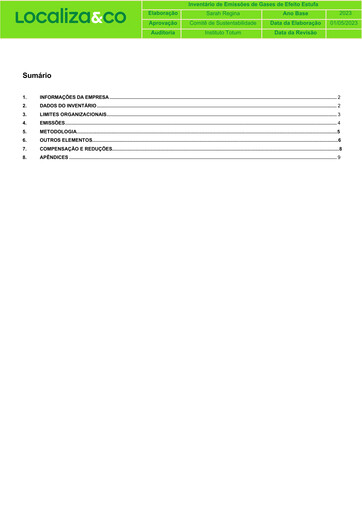 Vorschaubild Localiza
 ESG-Bericht 2023