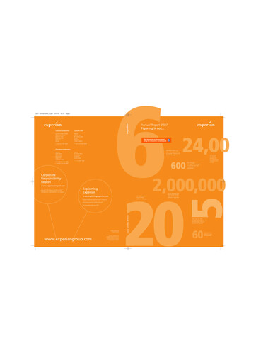 Vorschaubild Experian Jahresbericht 2007