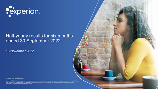 Vorschaubild Experian Halbjahresbericht fy2023-h1