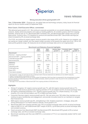 Miniature Experian Rapport semestriel fy2025-h1