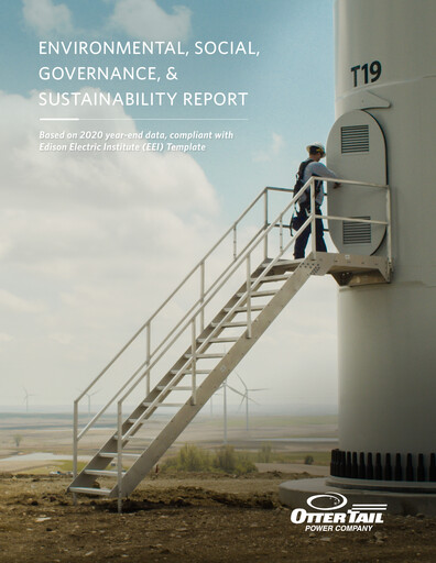 Vorschaubild Otter Tail ESG-Bericht 2020