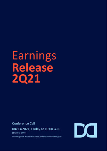 Thumbnail Diagnosticos da America (DASA) Quarterly Report 2021-q2