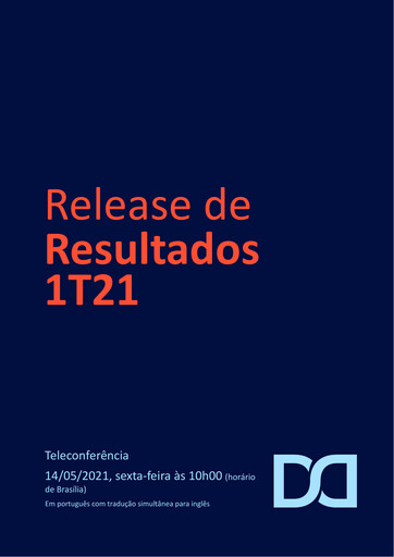 Thumbnail Diagnosticos da America (DASA) Quarterly Report 2021-q1