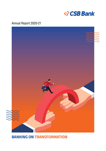 Thumbnail CSB Bank
 Annual Report 2020-2021