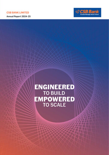 Thumbnail CSB Bank
 Annual Report 2024-2025