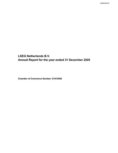 Thumbnail London Stock Exchange Annual Report 2025