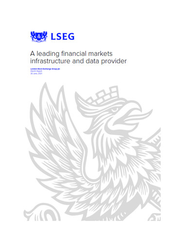 Thumbnail London Stock Exchange Half-year Report 2021-h1