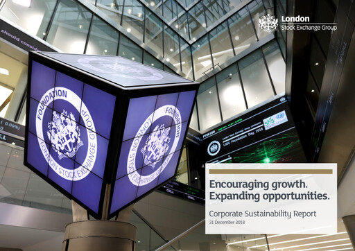 Thumbnail London Stock Exchange Sustainability Report 2018