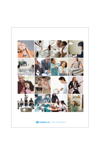 Thumbnail Consolidated Edison Annual Report 2006