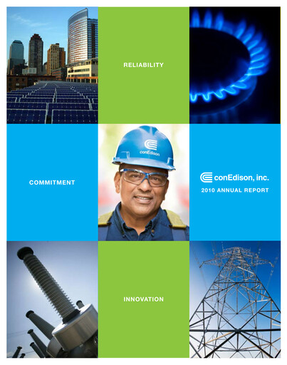 Thumbnail Consolidated Edison Annual Report 2010