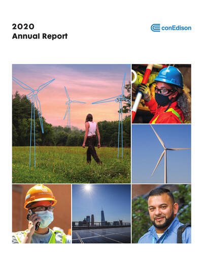 Thumbnail Consolidated Edison Annual Report 2020