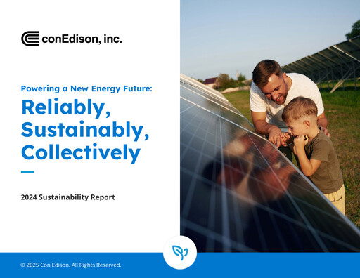 Thumbnail Consolidated Edison Sustainability Report 2024