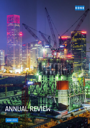 Thumbnail KONE Annual Report 2016