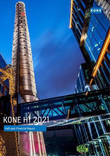 Vorschaubild KONE Halbjahresbericht 2021-h1