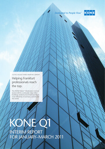 Vorschaubild KONE Quartalsbericht 2011-q1